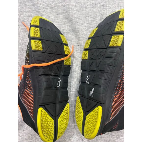 Nike Free 3.0 Shoes Men's Sneakers Size 9 Lace Up Running Synthetic Black\Orange - Picture 5 of 7